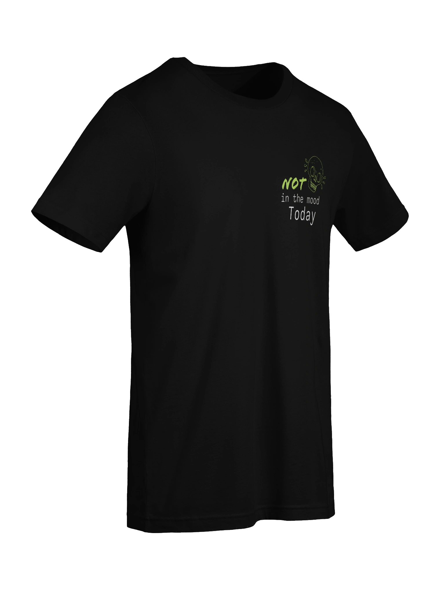 Playful Mood Green Skull T-Shirt product image (77)