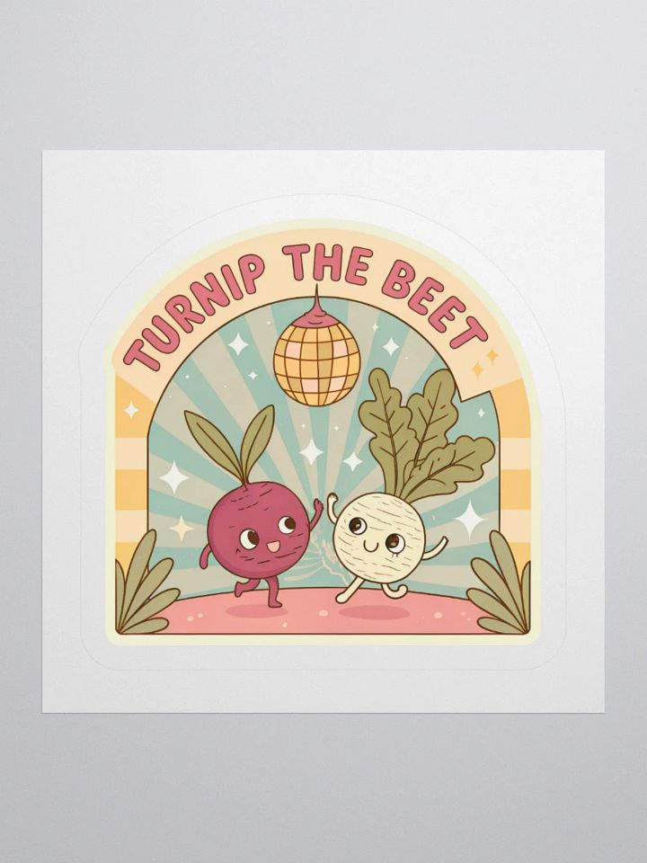 Turnip the Beet Kiss Cut Stickers product image (2)