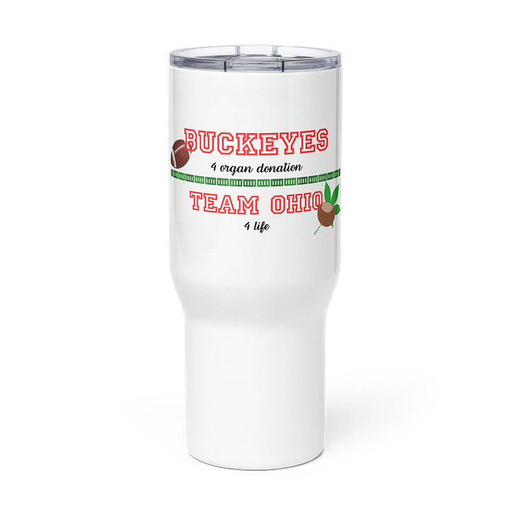 Buckeyes Team Ohio Stainless Steel Travel Mug product image (3)