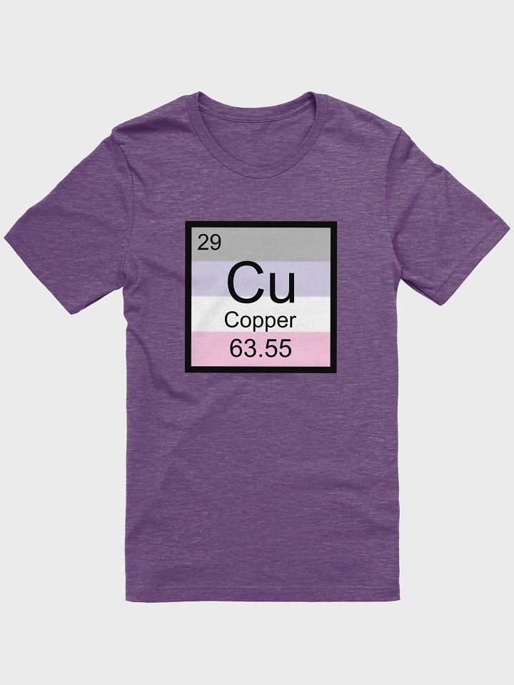 cupiosexual periodic table t-shirt product image (1)