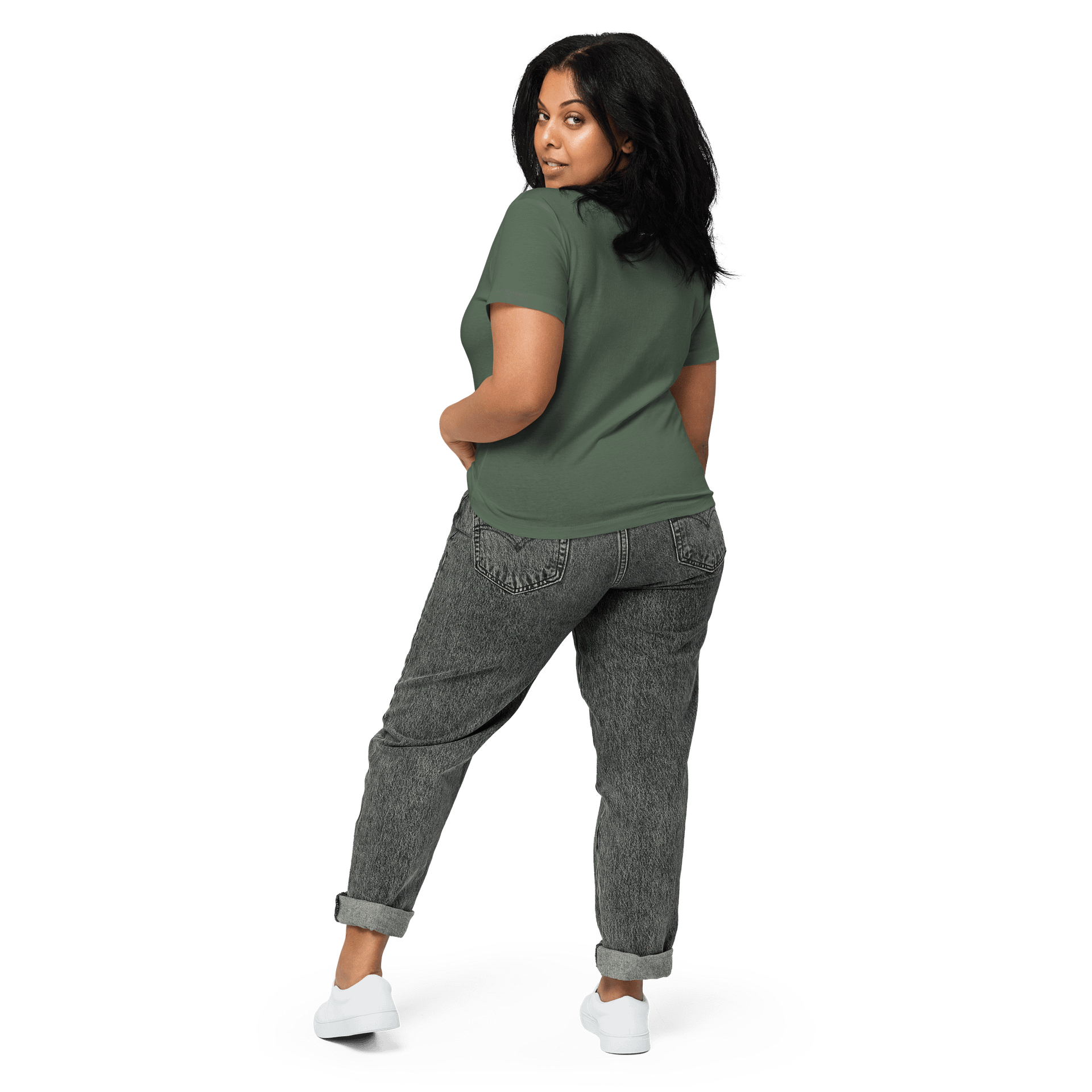 Cotton Heritage Women's High-Waisted Tee product image (28)