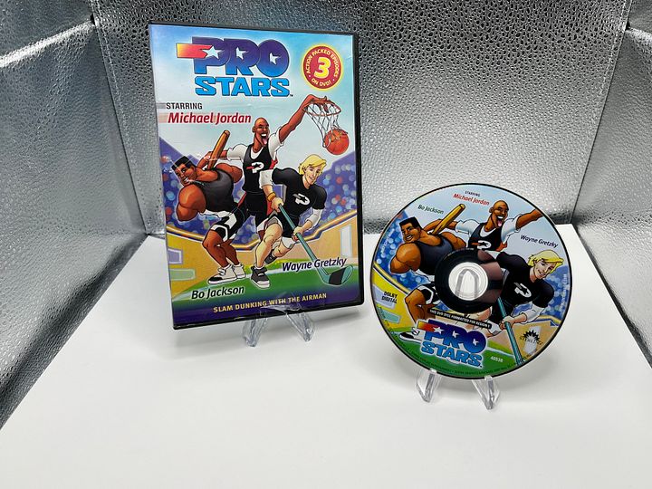 Pro Stars DVD Featuring Michael Jordan, Bo Jackson, and Wayne Gretzky product image (1)