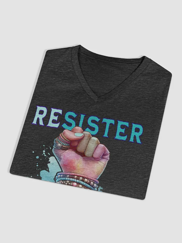 Resister Resist V-Neck Tee product image (6)