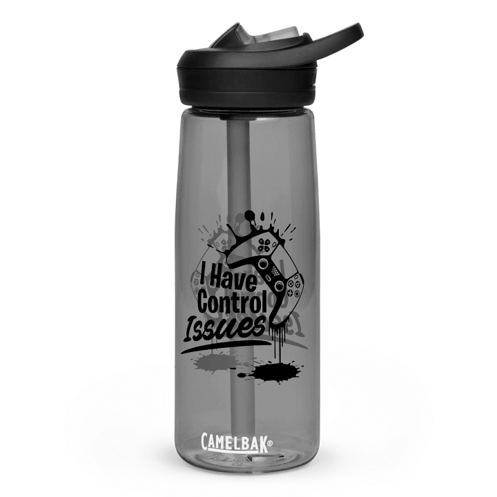 Gamer Control Issues Reusable Water Bottle product image (5)