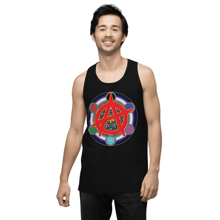 Hexproof Anarchist Emblem Men's Tank Top product image (2)