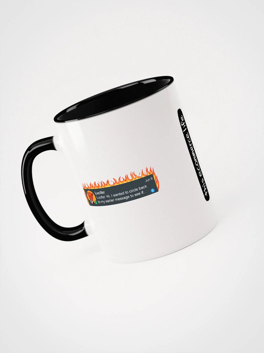 "The Devil gets LinkedIn Premium" mug product image (5)