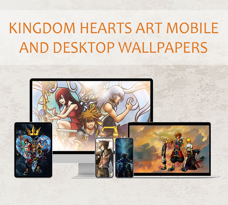 (20+ designs) Kingdom Hearts art Wallpapers designs Pack (more than 150 images in total) product image (5)