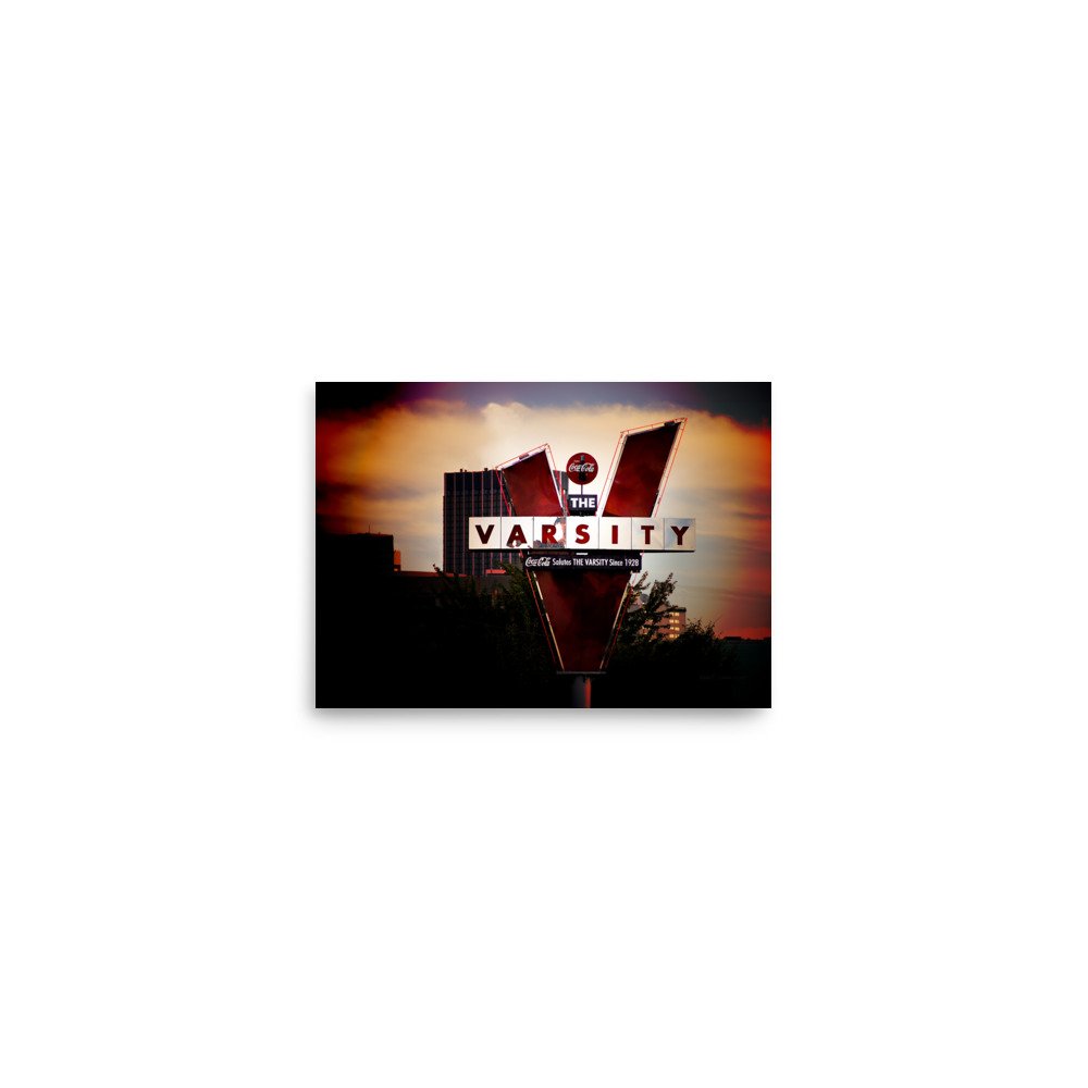 The Varsity – Landmark Atlanta Studio Art Print product image (1)