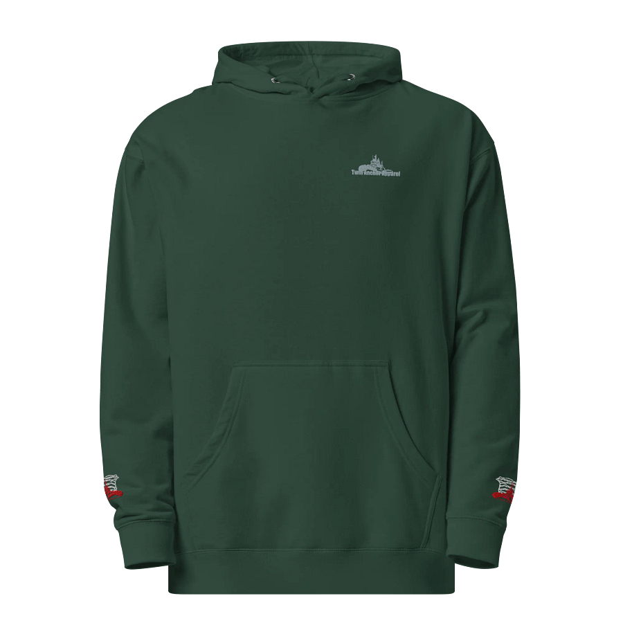 Triangle-Mt Raine- PNW Millennium Tug - Twin Anchor Front & sleeves (embroidered) product image (2)