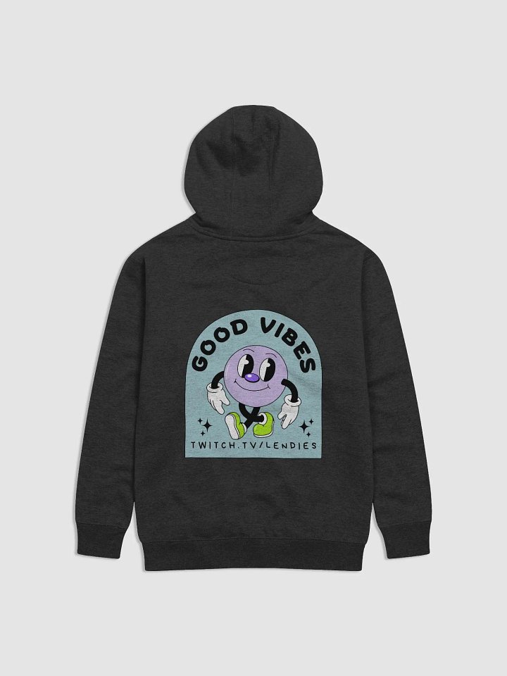 GOOD ViBES From Just the Back HOODiE (blue) product image (1)