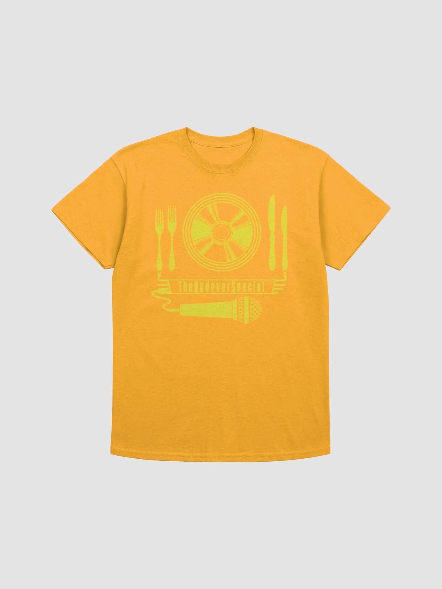 The Signature Shirt! (Classic Yellow on Gold) product image (2)
