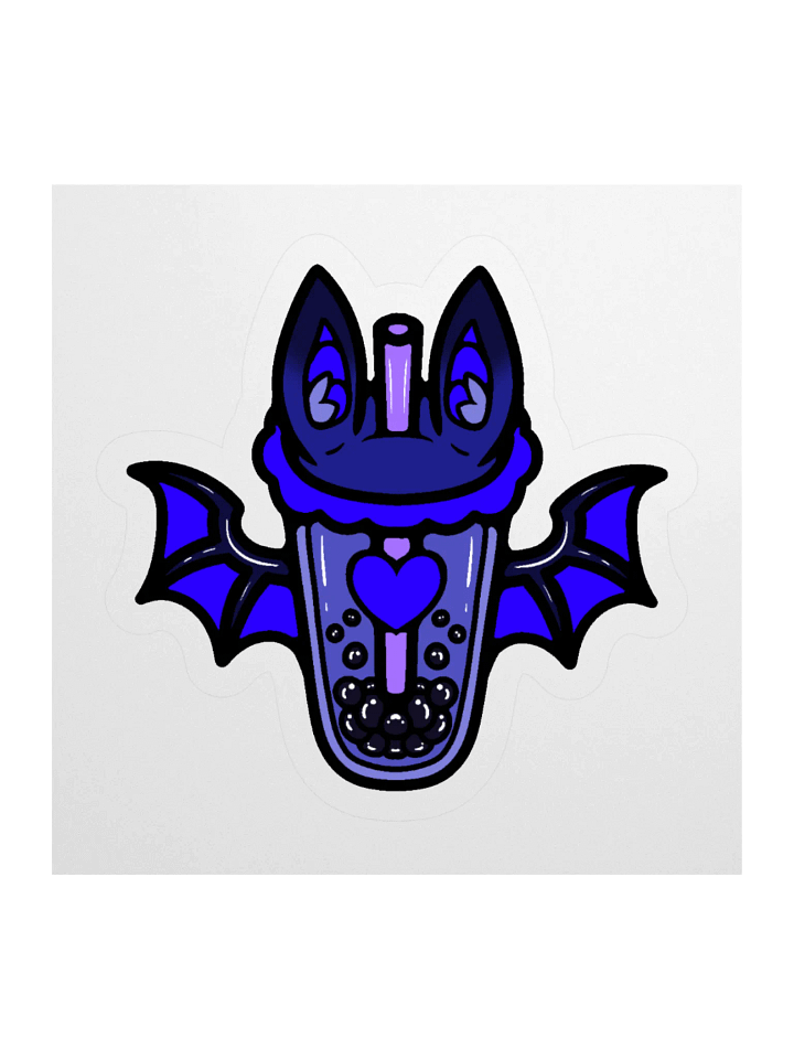 MatchaEXE Indigo Bobat Sticker product image (2)