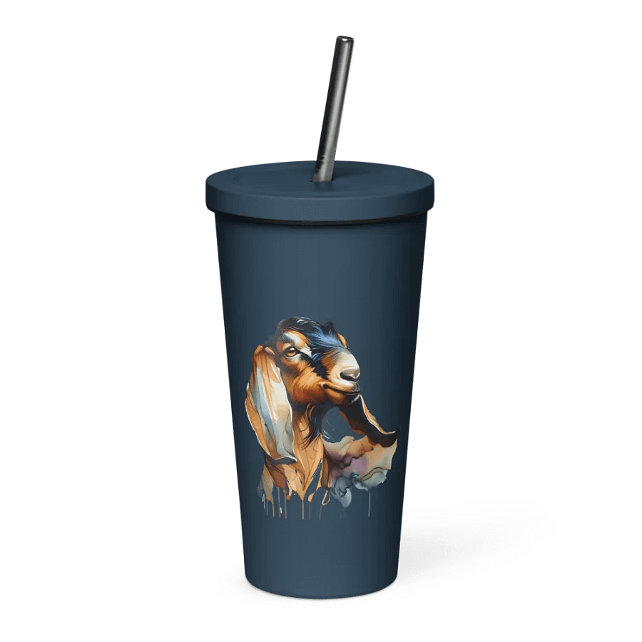 Gorgeous Nubian - Straw Tumbler product image (1)