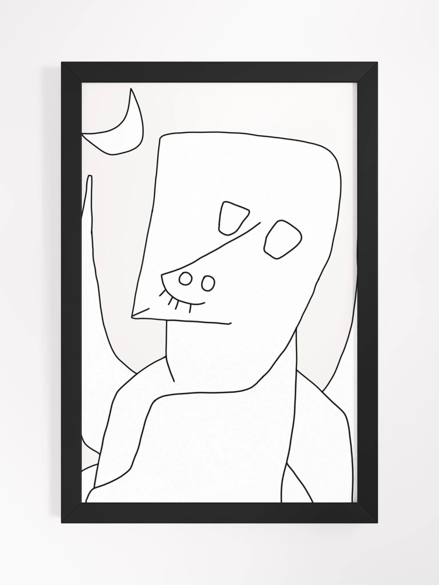 Color-Your-Own Kandinsky's Framed Poster! product image (1)