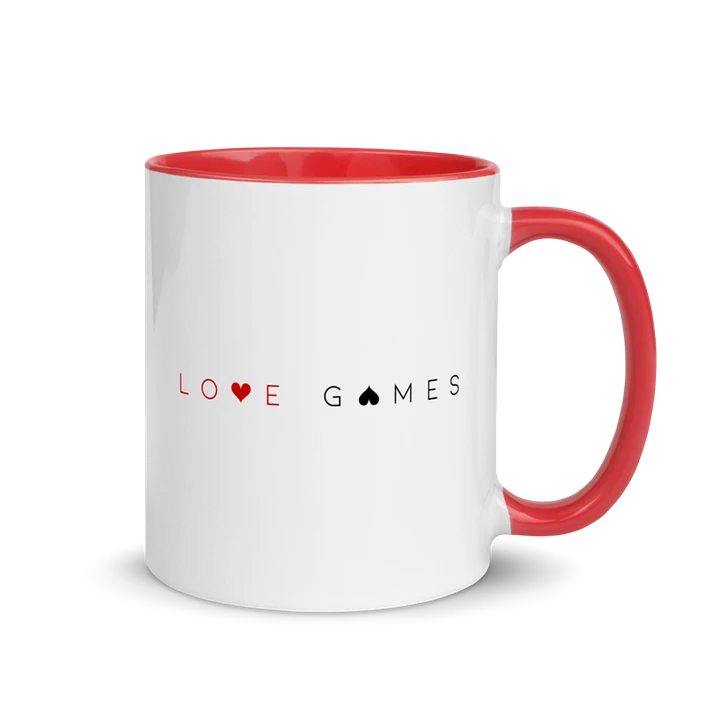 Love Games Mug - Red and White product image (1)