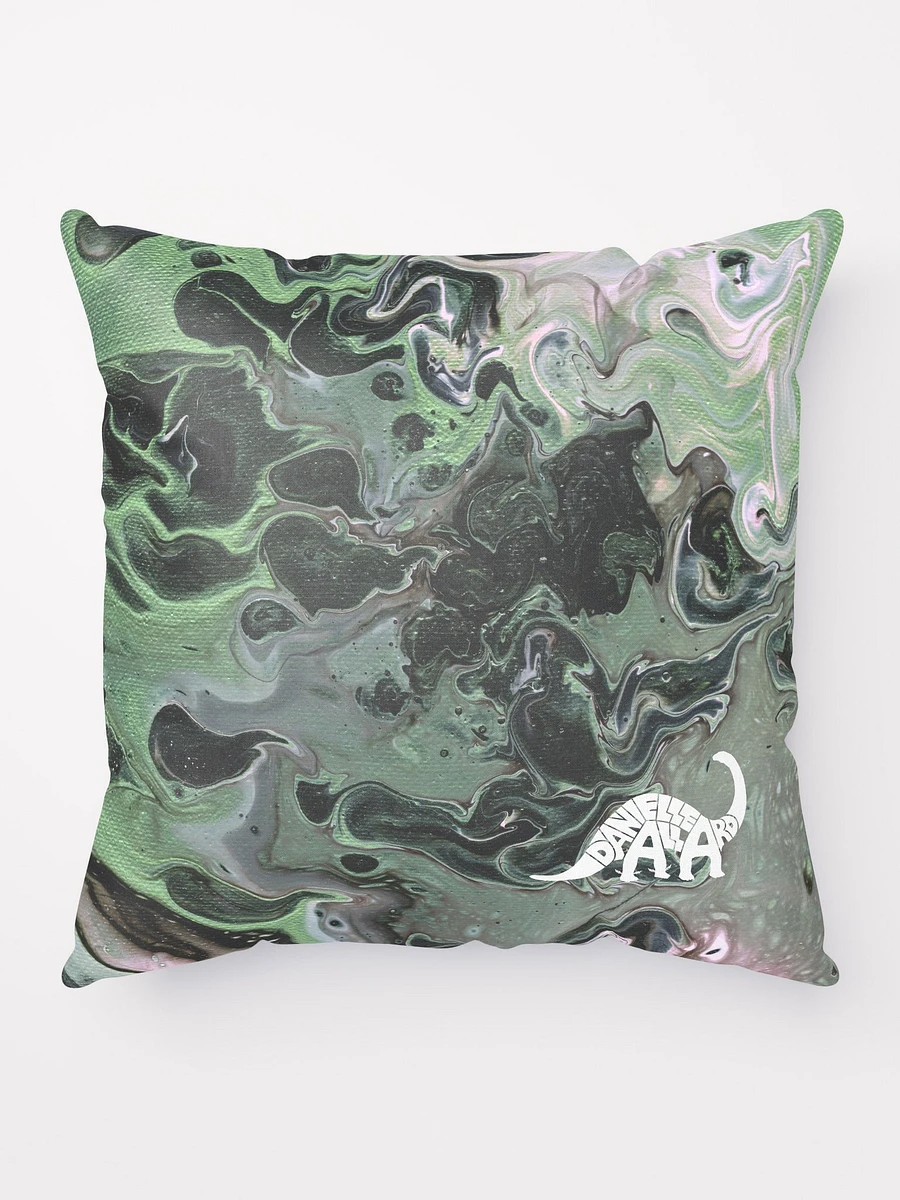Metallic Green Fluid Acrylic Pillow product image (5)