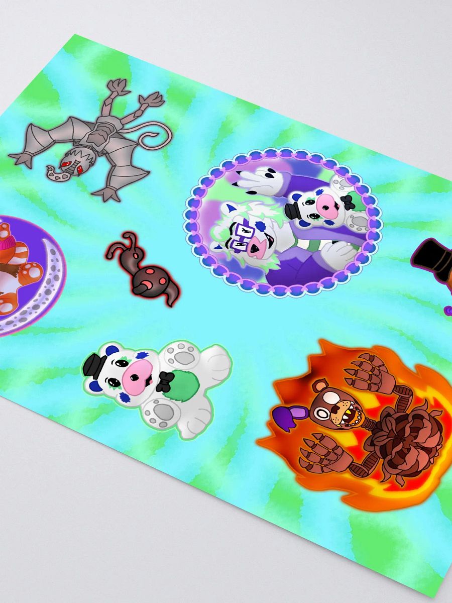 Travis Plush Productions Sticker Sheet product image (2)