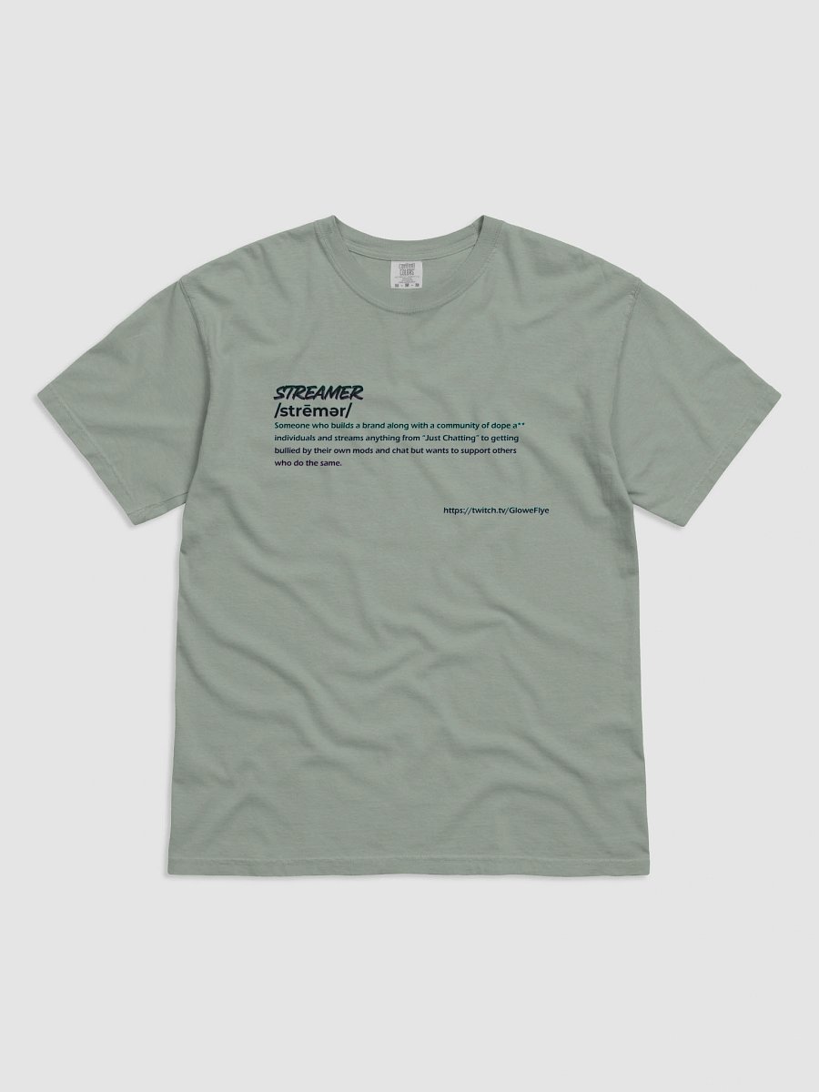 Streamer Definition T-Shirt product image (1)
