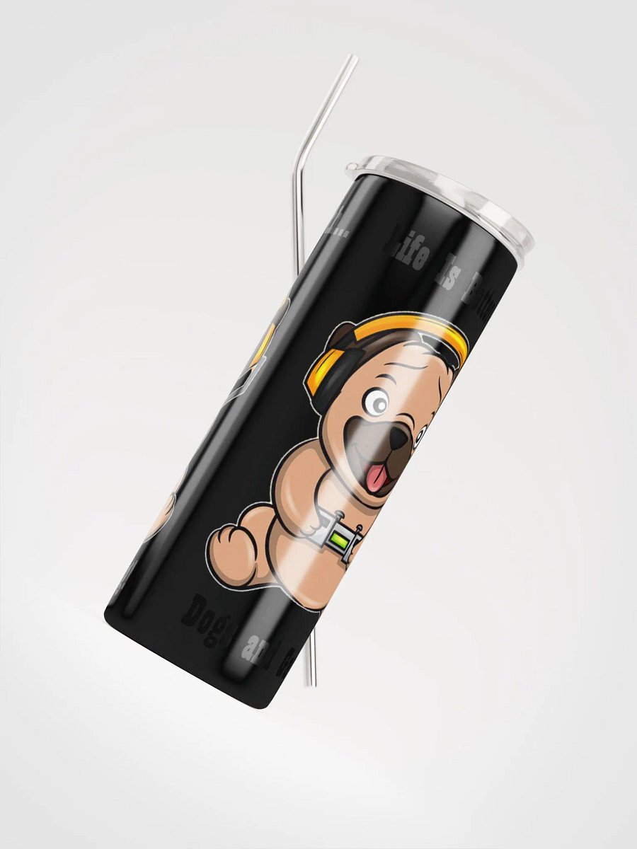 Dogs and gaming tumbler product image (7)