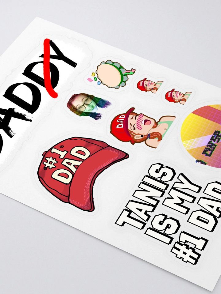 Dad Sticker Sheet product image (2)