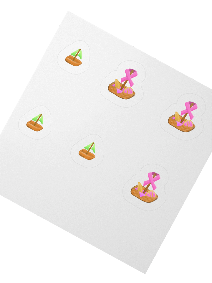 Sailboat Serenity Kiss Cut Stickers product image (6)
