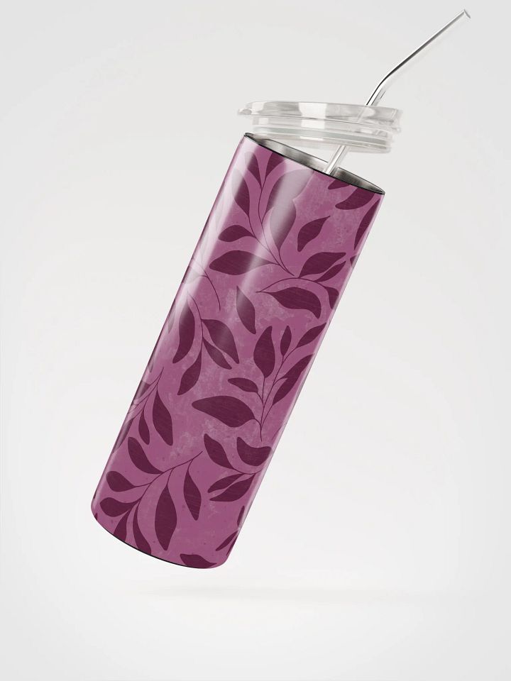 Midnight Foliage Magenta 20oz. Stainless Steel Tumbler product image (2)