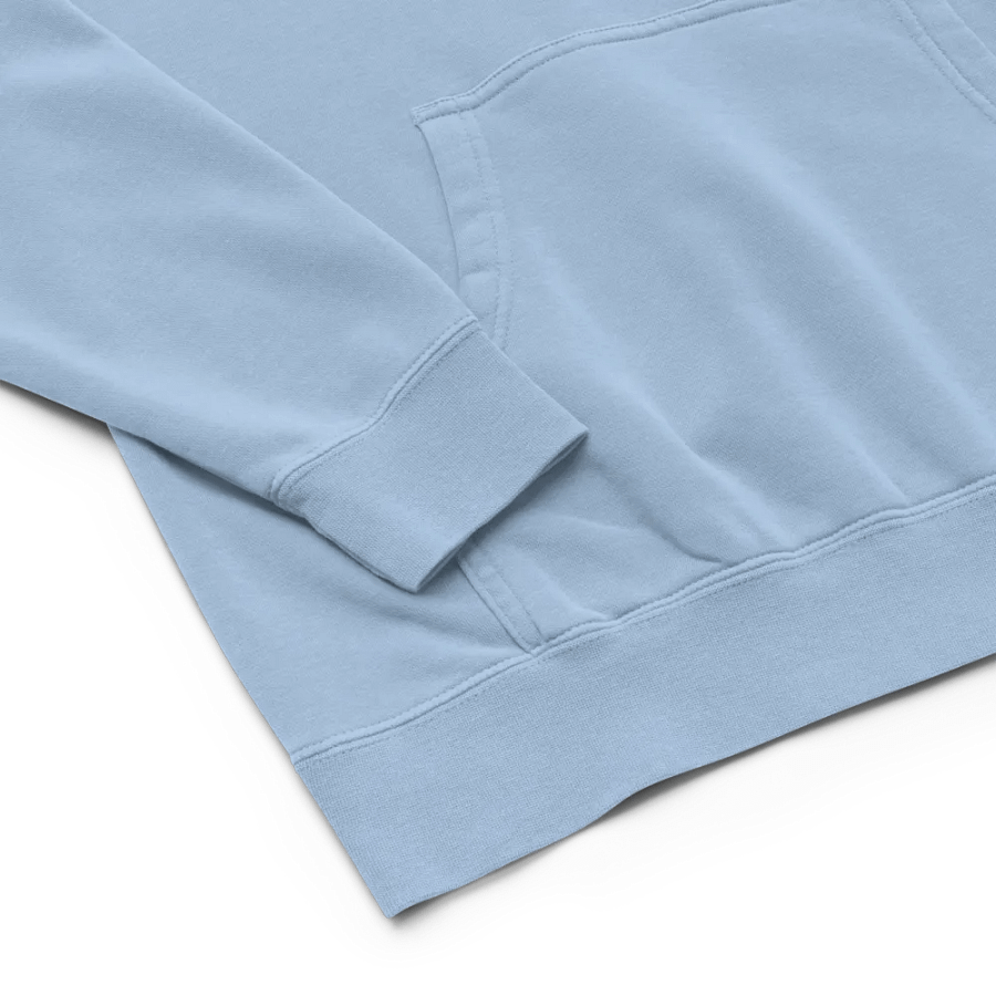 *not* mentally linear (L.C. bubble design 2) embroidered pigment hoodie product image (10)