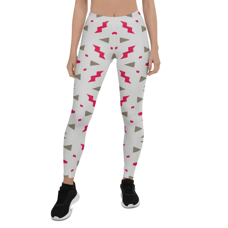Geometric Fusion All-Over Leggings product image (1)