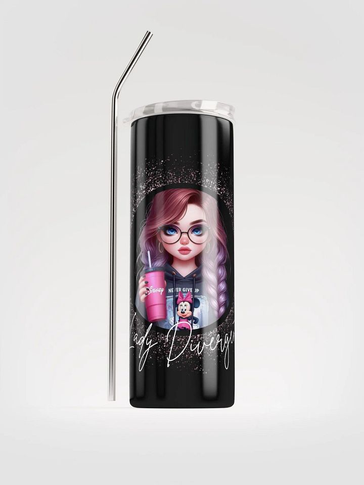 Lady Divergent #Daretobedifferent Tumbler product image (1)
