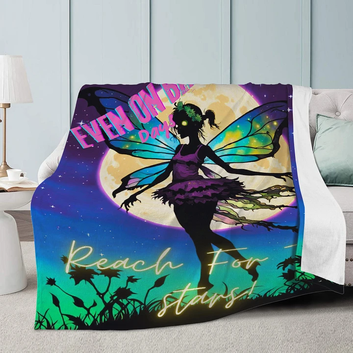 Retro Even On Bad Days Z-Fairy Blanket product image (2)