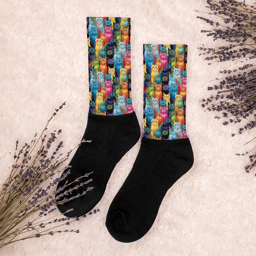 Katz Katz Katz Black Foot Socks product image (4)