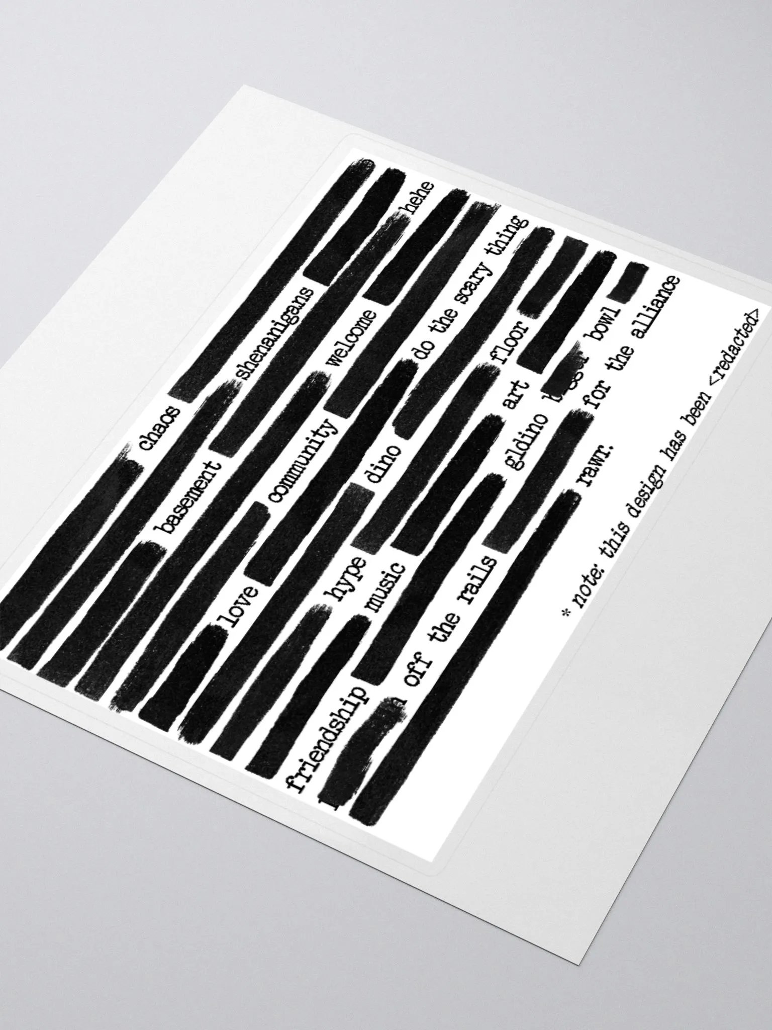 [redacted] Sticker product image (3)