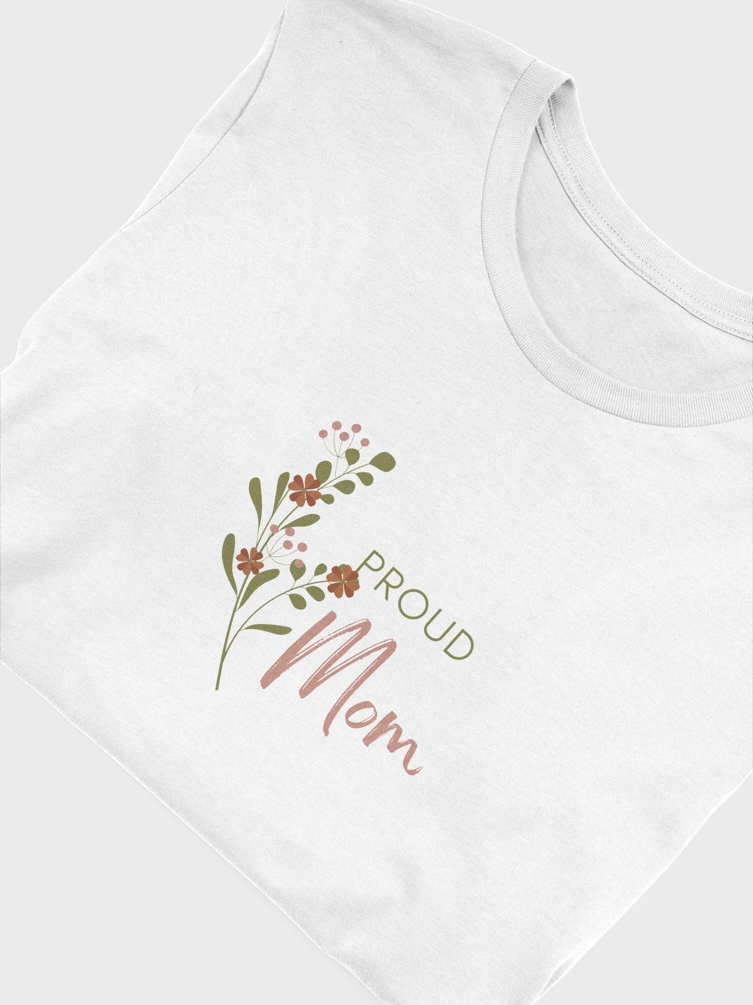 Proud Mom Floral T-Shirt product image (4)