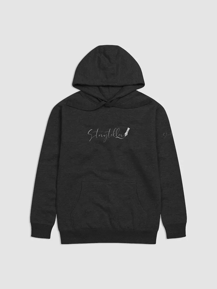 Storyteller - Unisex Hoodie - light grey text product image (8)