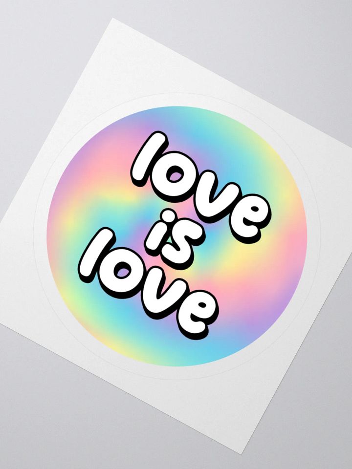 Love is Love Sticker product image (5)