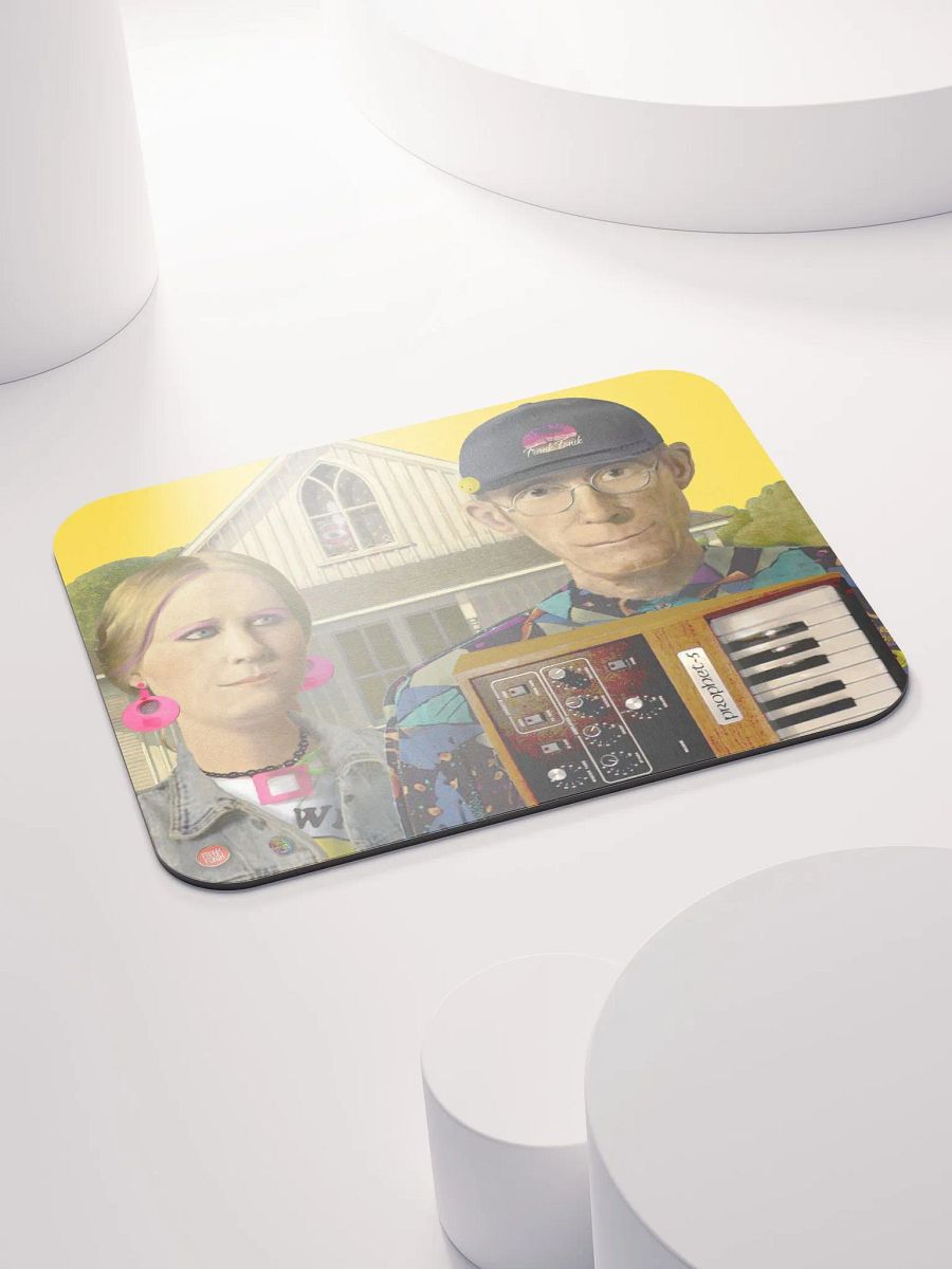 American Prophet by Frank Fonik (Sequential Prophet 5), EDM Techno Classic Mouse Pad product image (4)