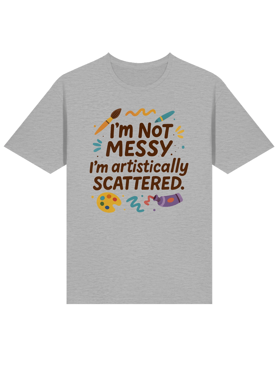 Artistically Scattered – Whimsical Art Quote Illustration product image (17)