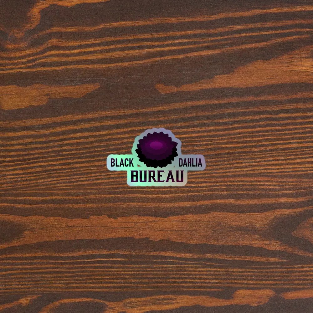 Dahlia Bureau Holo Sticker product image (5)