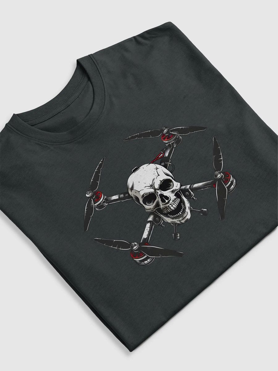 Skull Quadrocopter T-Shirt – Bold and Unique Drone Design Tee product image (5)