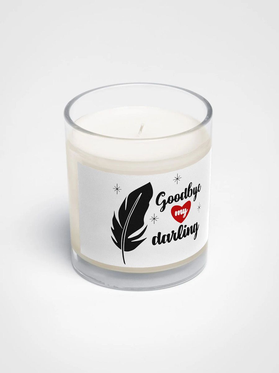 The Perfect Gift from Gifts And Home Shop: Goodby my darling Heartfelt Serenity Soy Candle product image (2)