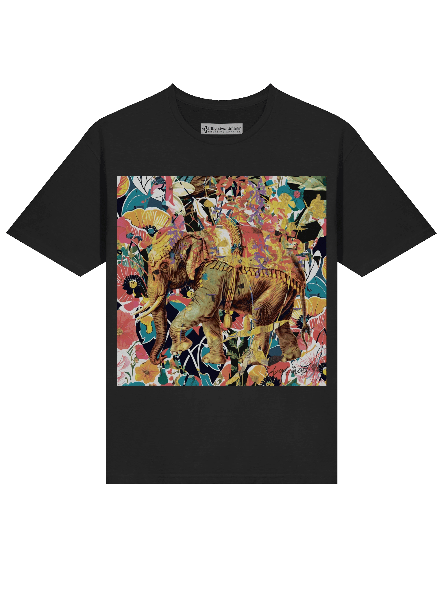 'La procesión Dorada' (The Gilded Procession) by Edward Martin Unisex Tee product image (20)