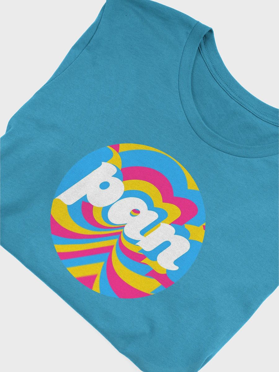 swirly pansexual t-shirt product image (5)
