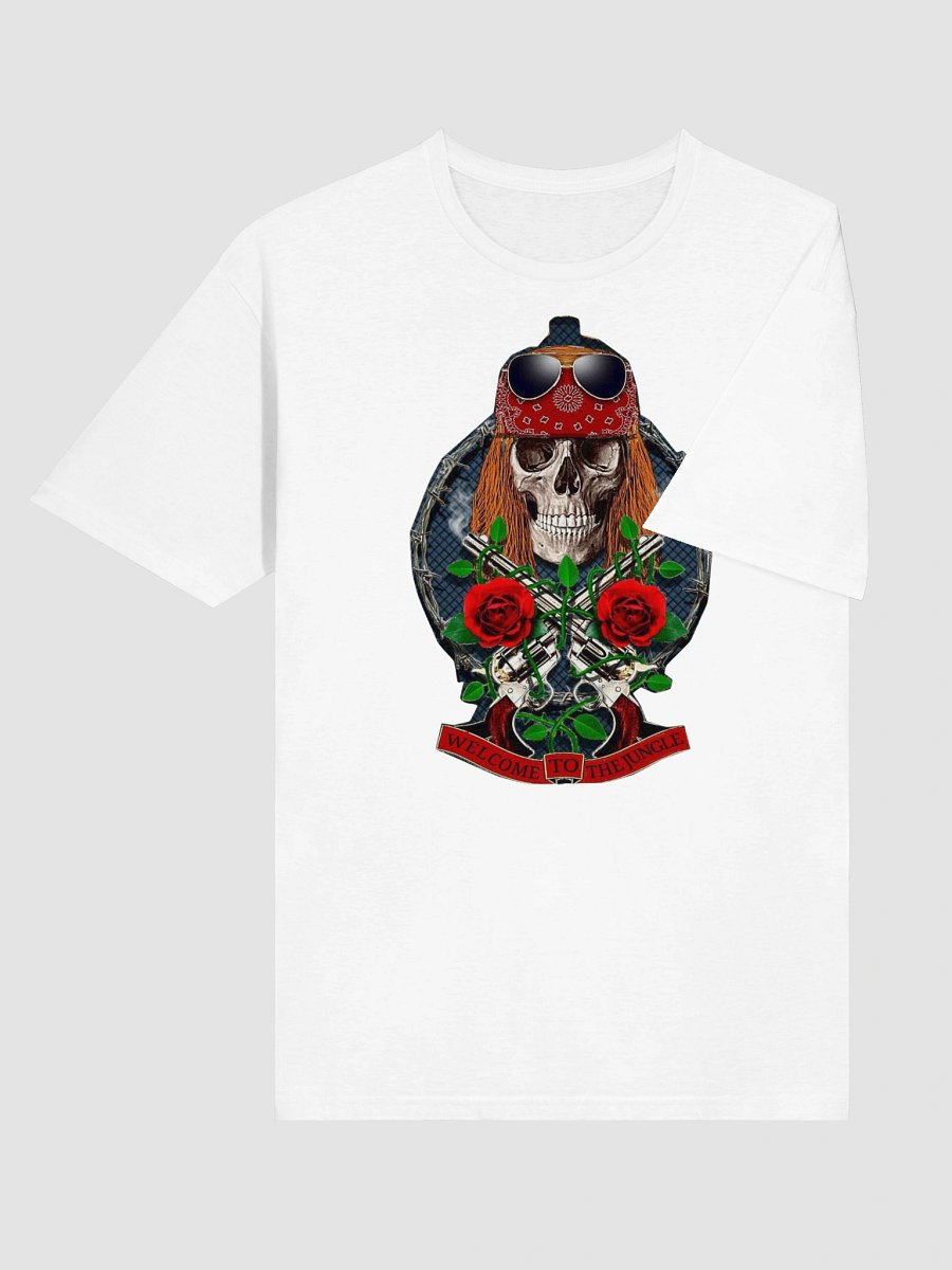 Guns N' Roses T-Shirt - Welcome to the Jungle Axl Skull product image (4)