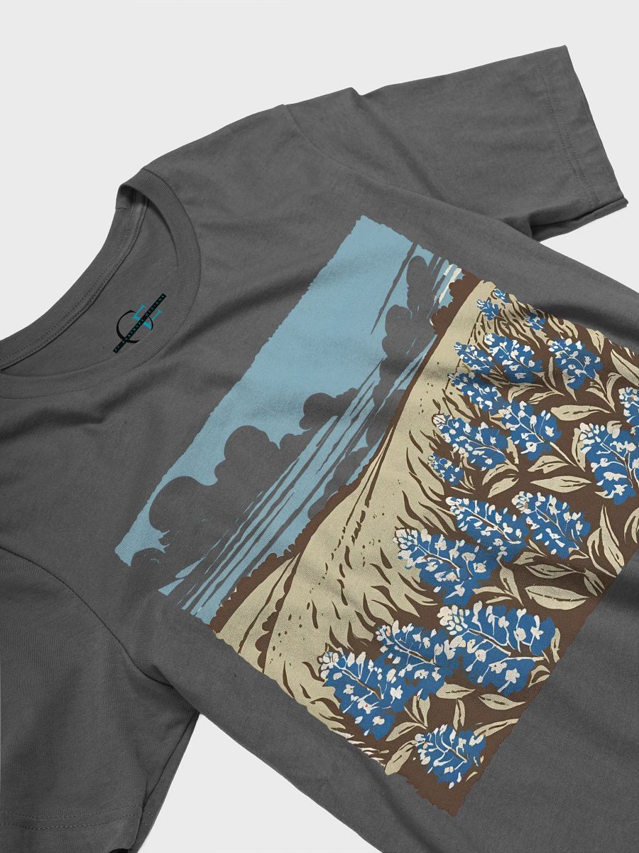 Lone Star Bloom: Texas Bluebonnet Field Tee product image (27)