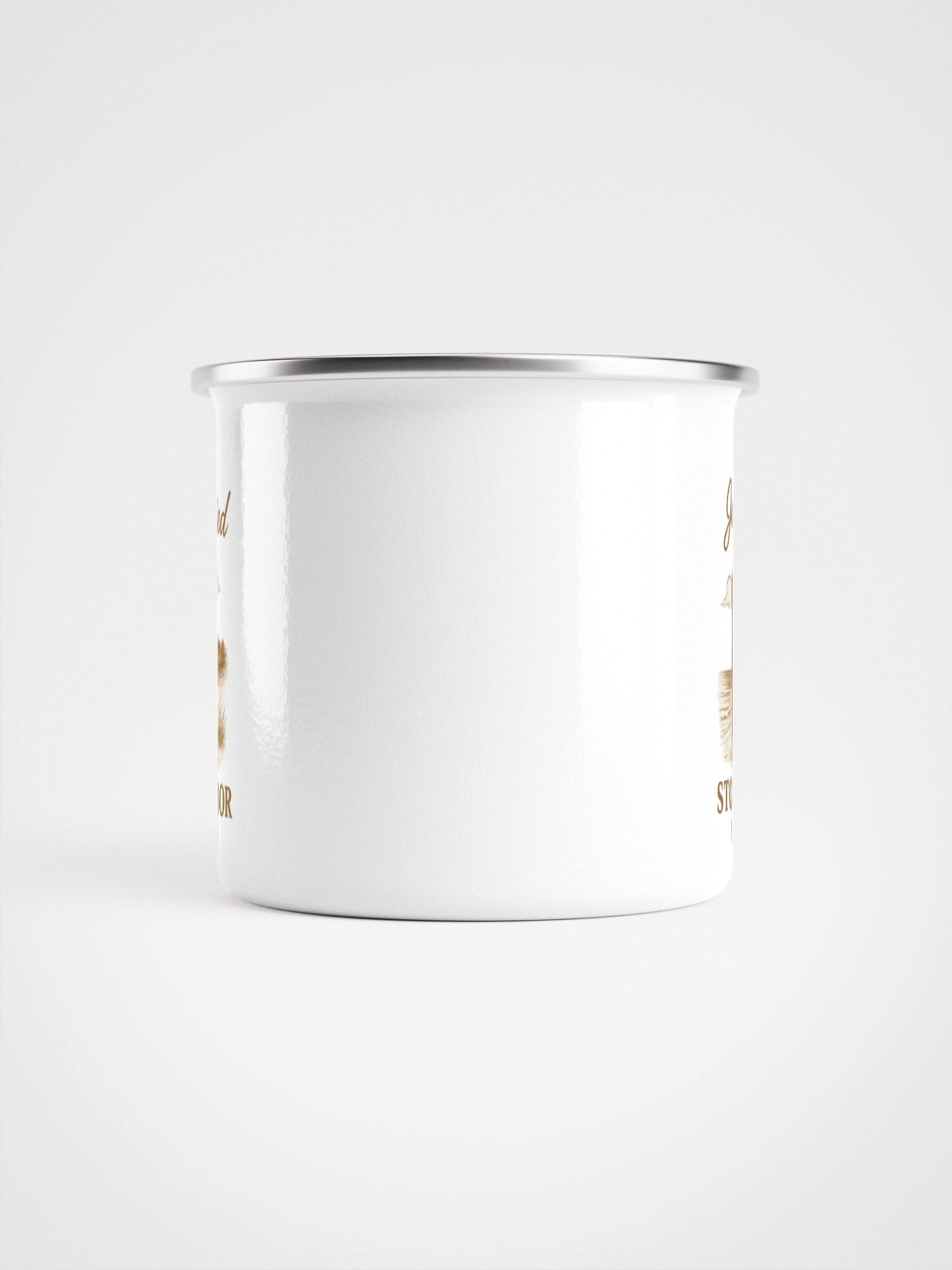 Stone Harbor NJ "Just Married" Enamel Wedding Mug product image (2)