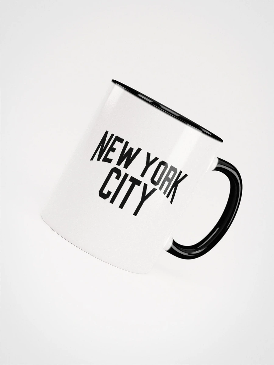 New York City Coffee Mug (Black text on white) product image (4)