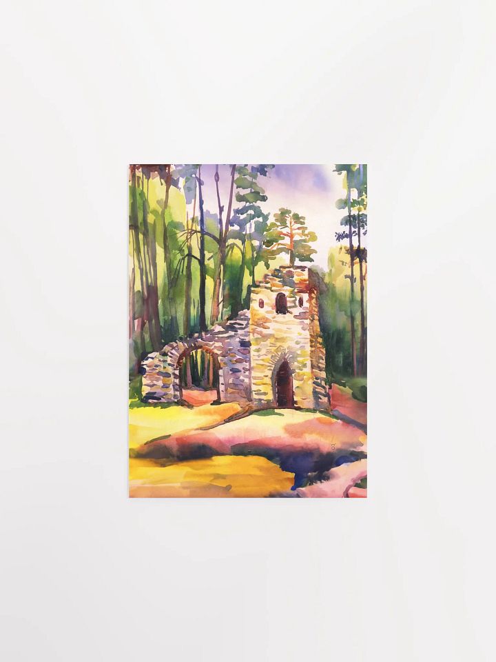 Enchanted Forest Poster - Medieval Building product image (3)