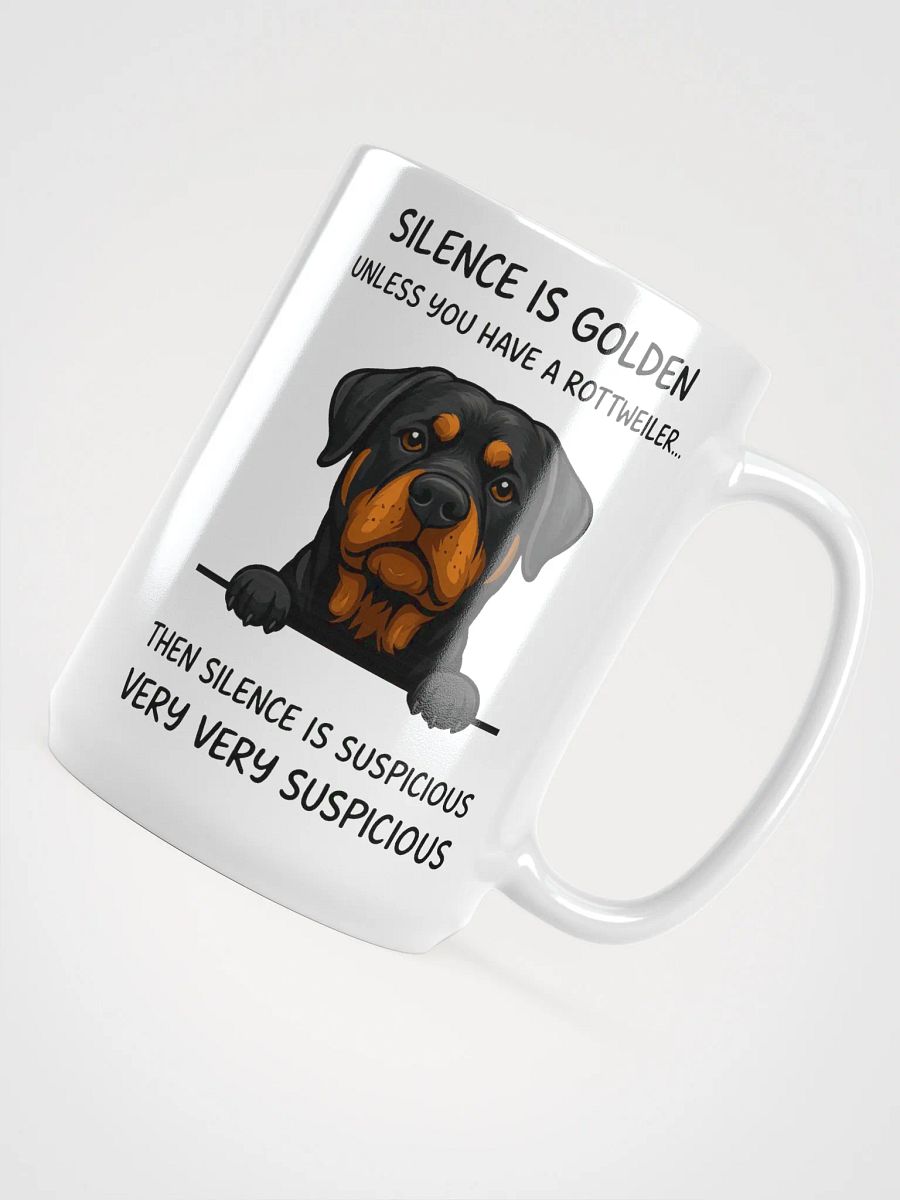 Rottweiler Silence is Golden Mug product image (4)