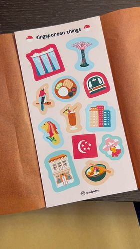 Send off a sticker sheet with me!
#stickers #singapore #travel #journal
