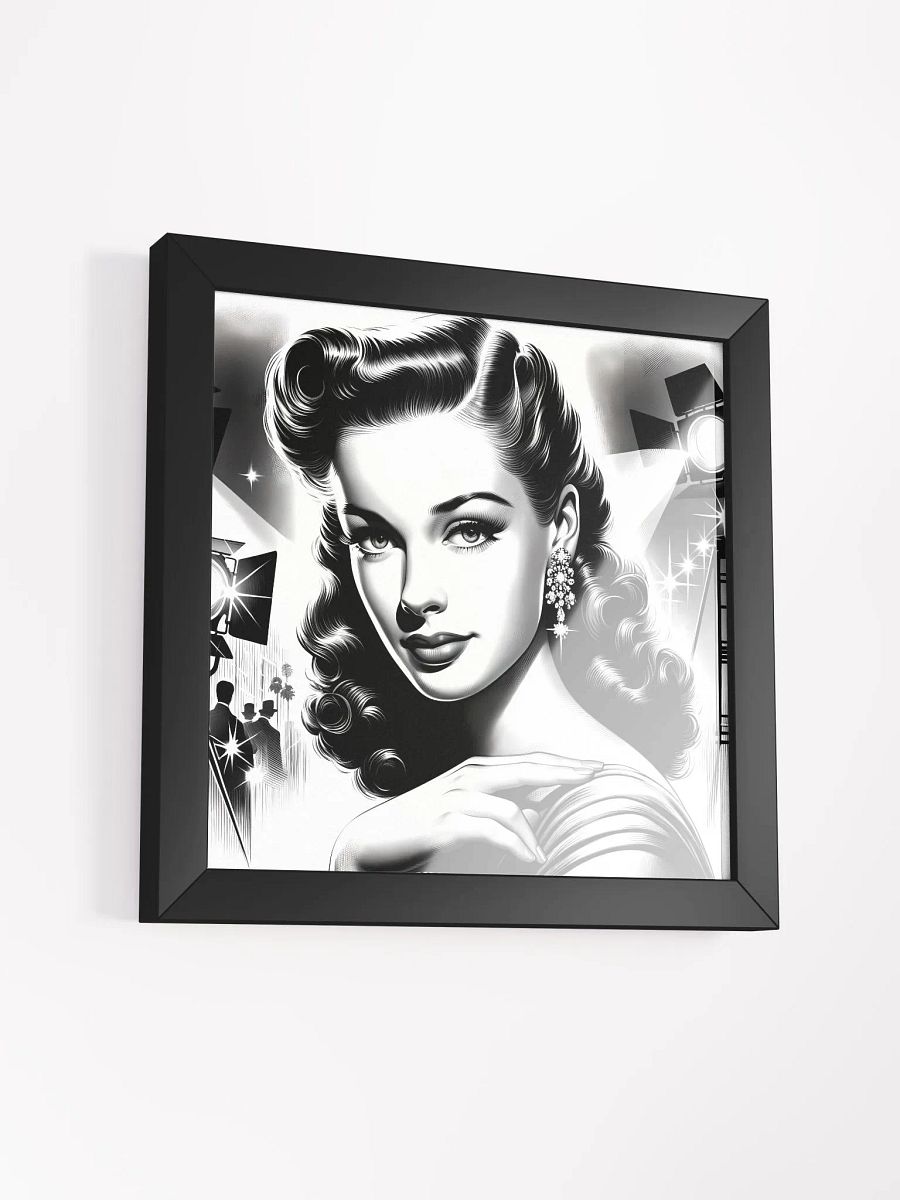 Noir Wall Art -Glamorous 50s Starlet product image (3)